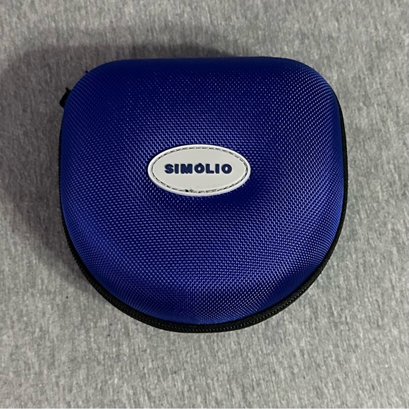 SIMOLIO Blue/Gray Foldable Over-Ear Bluetooth Wireless/Wired Kid Headphones - Picture 8 of 8